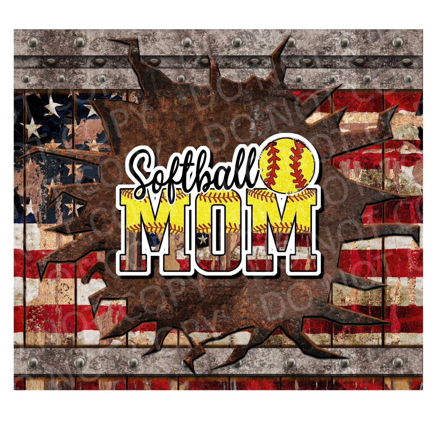 Softball mom 1
