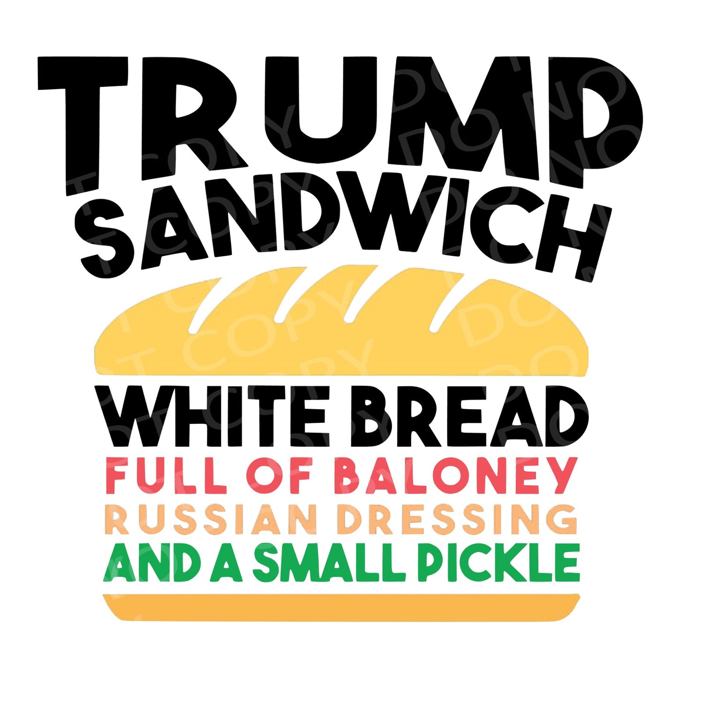 Trump sandwich