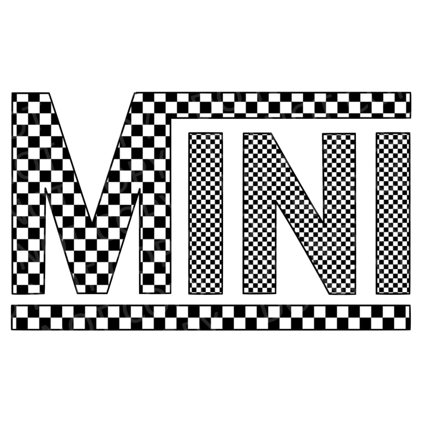 Checkered mini