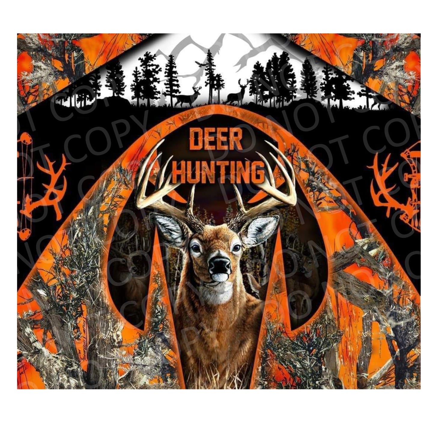 Orange deer hunting