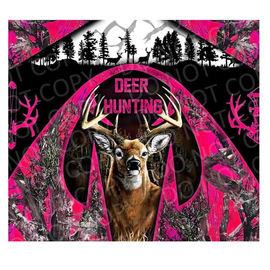 Pink deer hunting