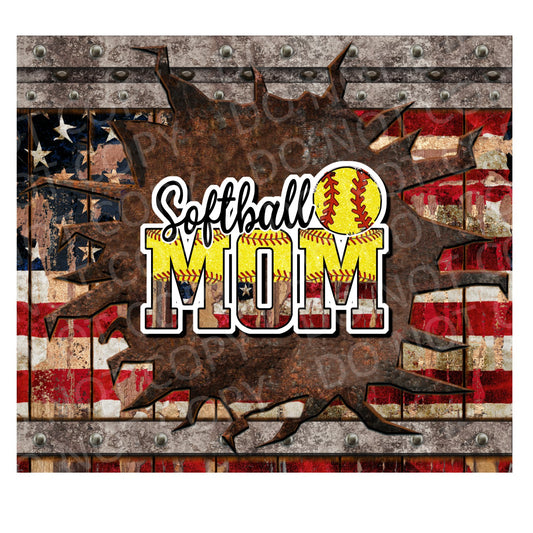 Softball mom 1