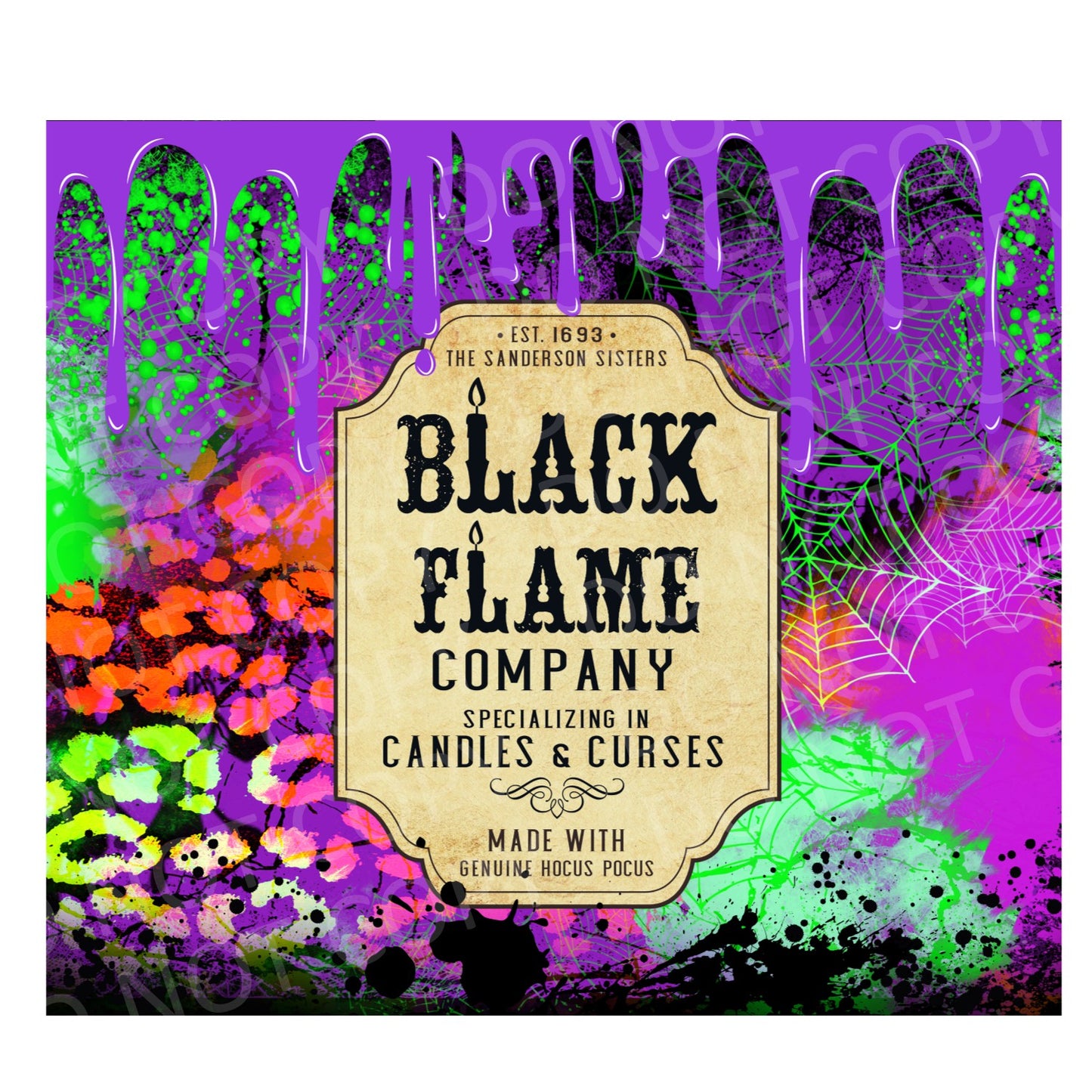 Black flame