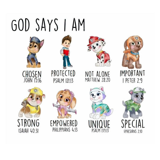 God says I am