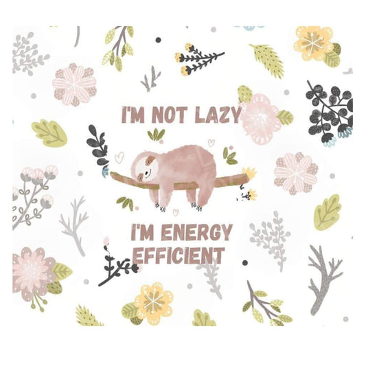 I'm not lazy