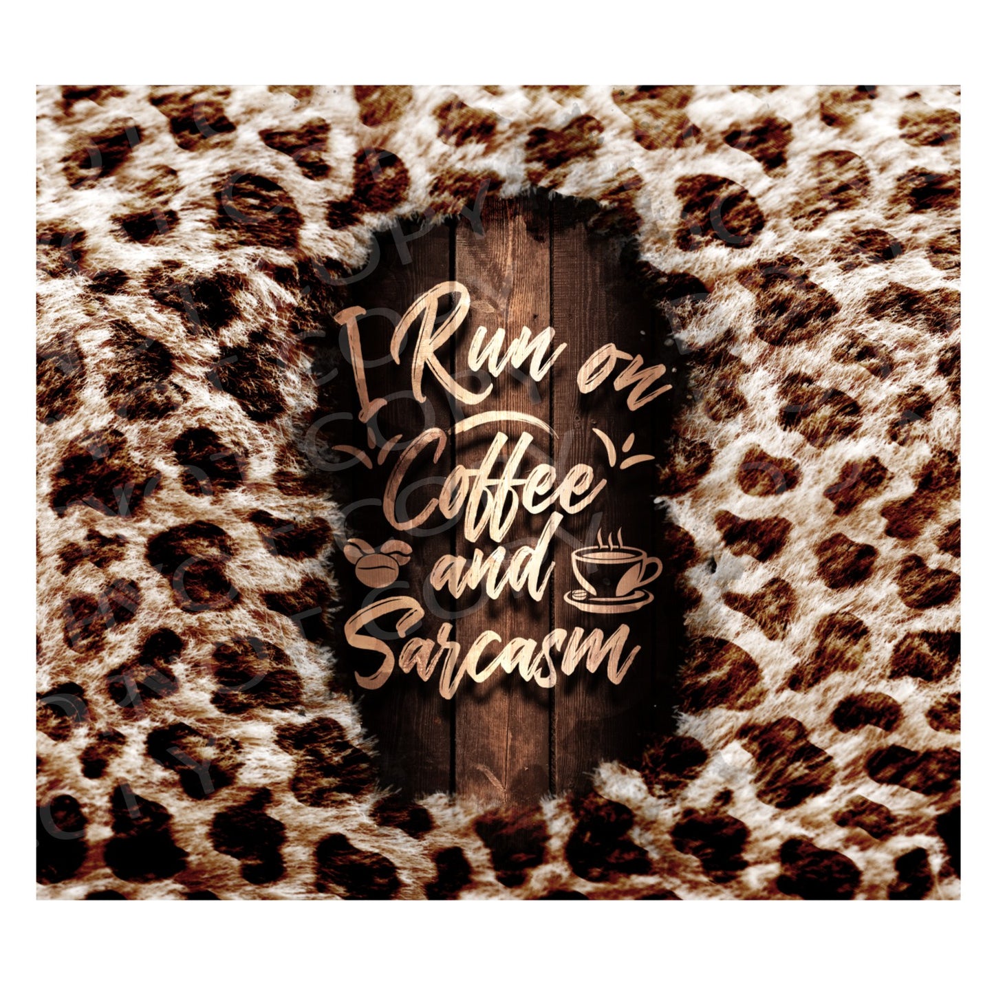 I run on coffee