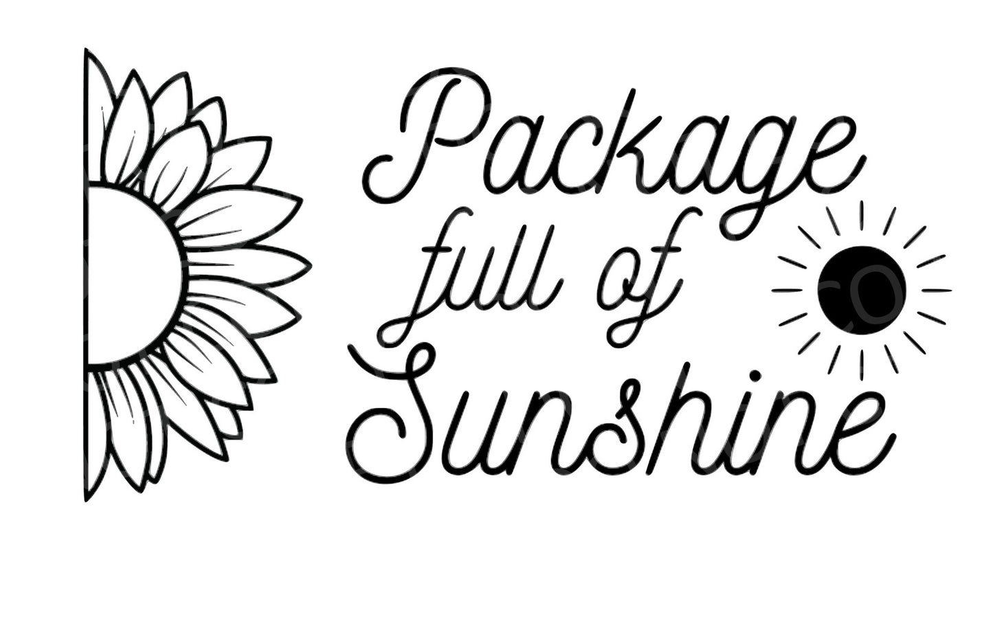 Package full of sunshine