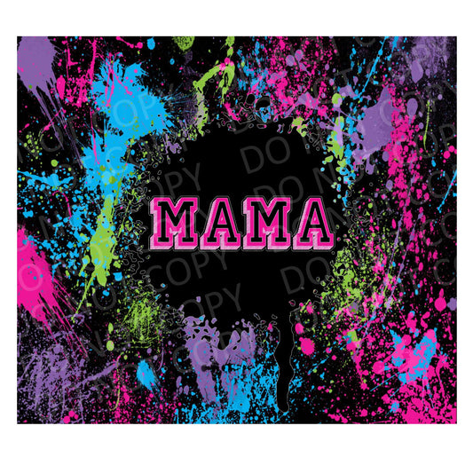 Paint splatter - mama