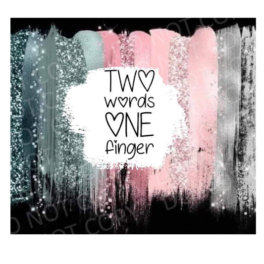 Two words